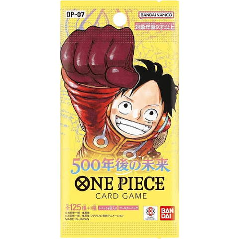 One Piece OP-07 - 500 Years in the Future Japanese BOOSTER