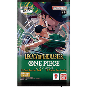 One Piece: Legacy of the Master (OP 12) English BOOSTER