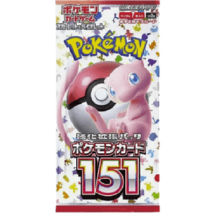Pokemon 151 Japanese Booster 