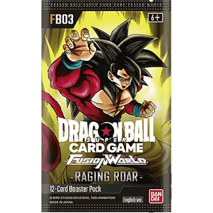Dragon Ball Super (FB03) Fusion World: Raging Roar Booster