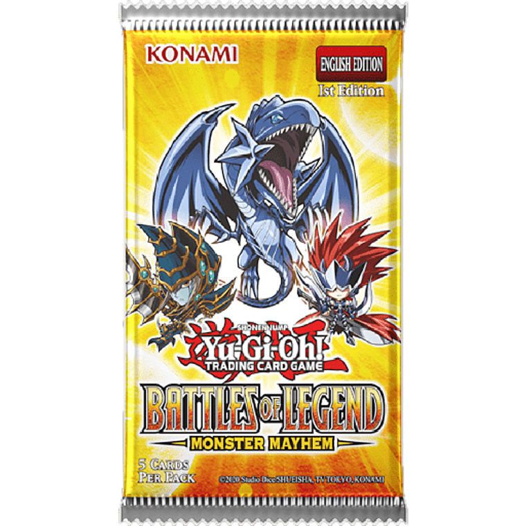 Booster Box Battles of Legend: Monster Mayhem - Yu-Gi-Oh! English booster 1