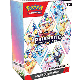 Pokemon Scarlet & Violet: Prismatic Evolutions Booster Bundle (6 Pack)