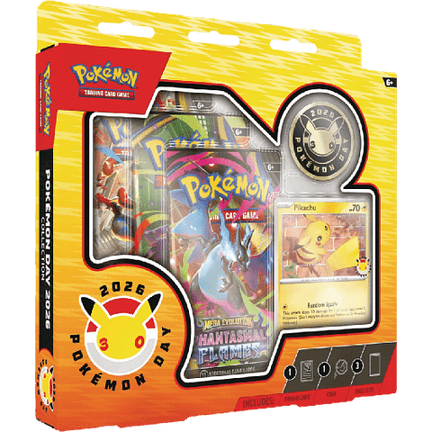 Pokémon Scarlet & Violet: Pokémon Day 2026 Collection Box (3 Pack) (ENG)