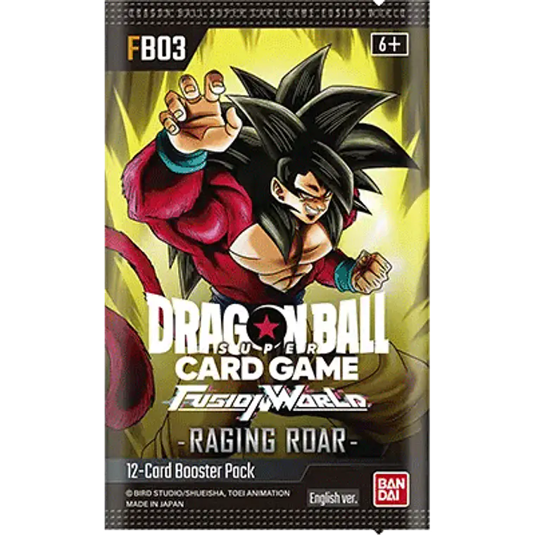 DragonBall Super Card Game - Fusion World (FB03) Raging Roar Booster - English 1