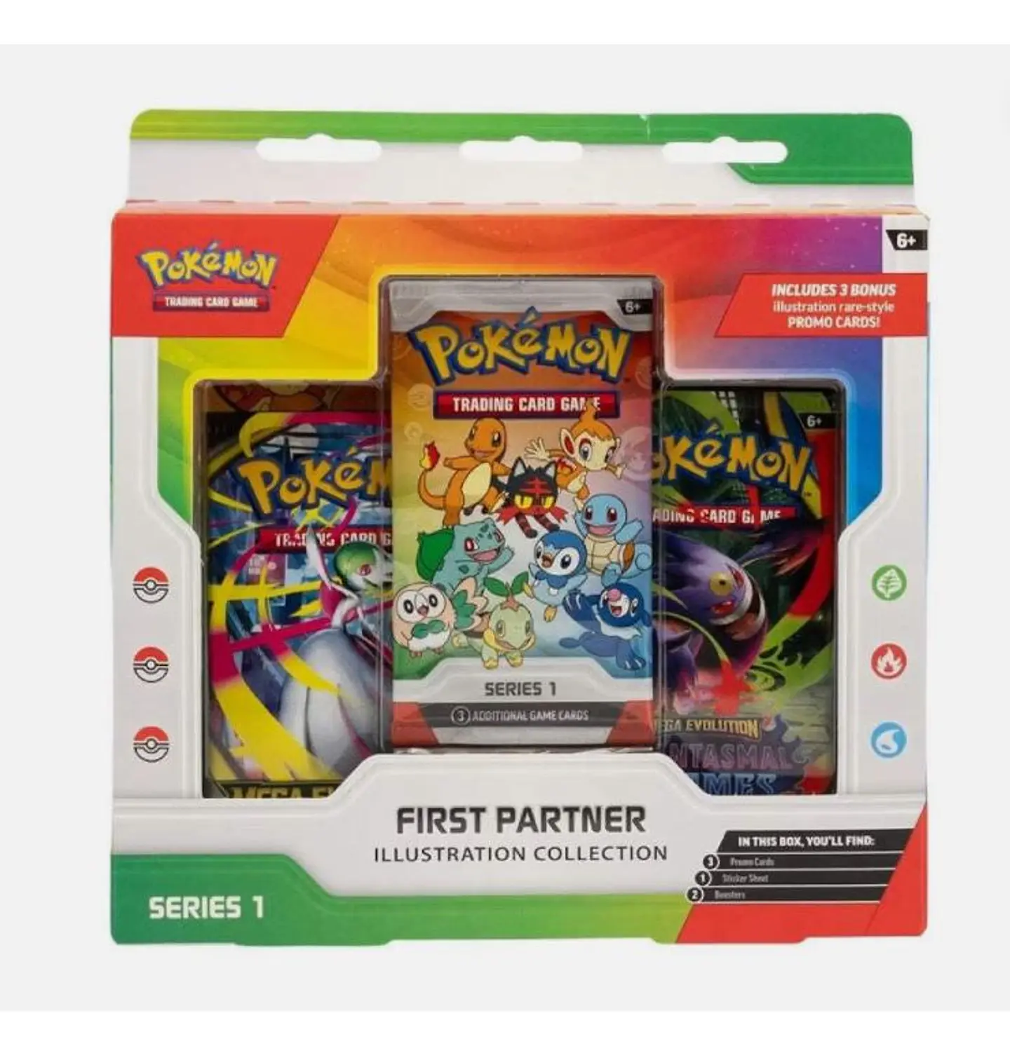 Pokémon TCG – First Partners Illustration Collection ingles. Series 1 1