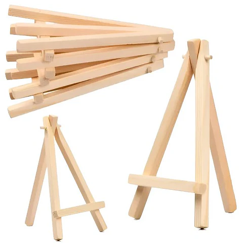 Atril de madera para carta