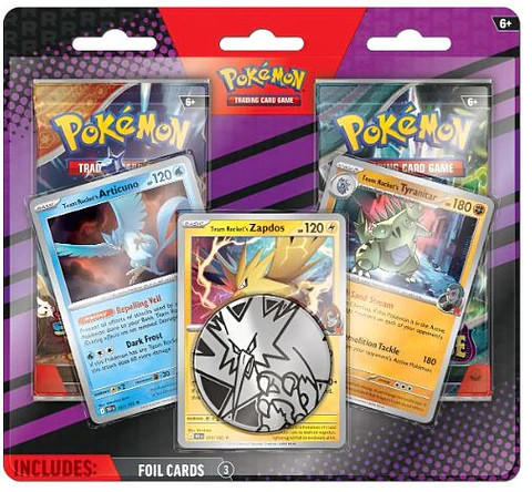 Team Rocket 3-Pack Blister