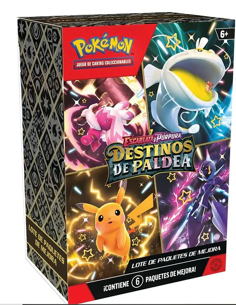 Escarlata y Púrpura: Destinos de Paldea – Booster Bundle - Español