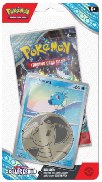 Scarlet & Violet: Stellar Crown - Coin Blister - Ingles (Horsea) 1