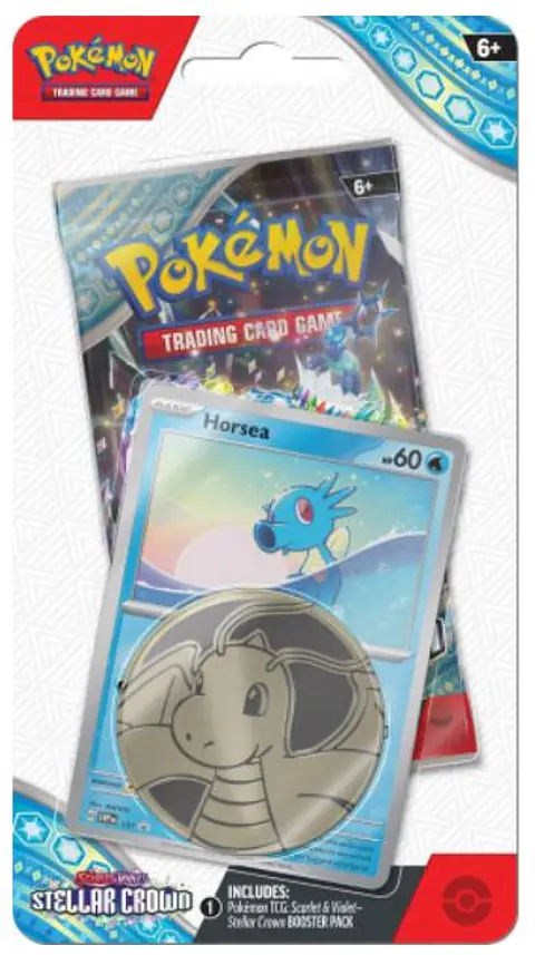 Scarlet & Violet: Stellar Crown - Coin Blister - Ingles (Horsea)