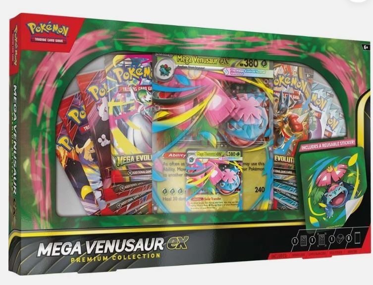 Pokémon Mega Venusaur Ex Premium Collection 1