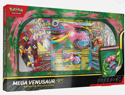 Pokémon Mega Venusaur Ex Premium Collection