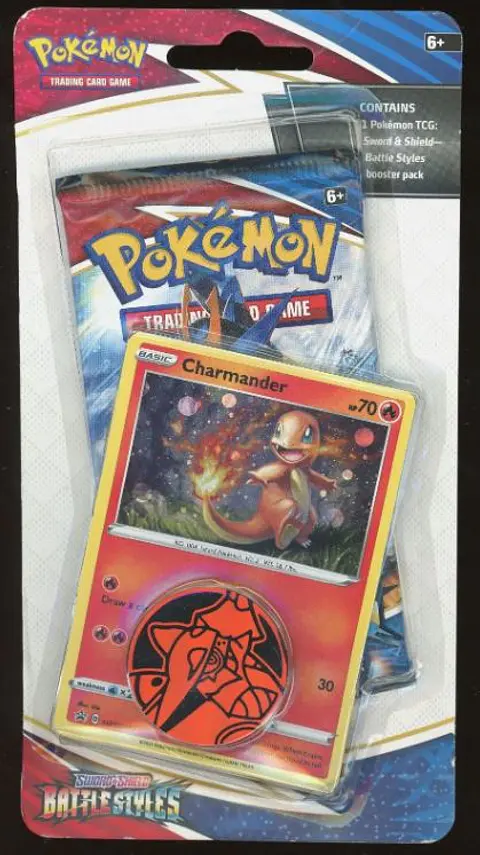 Battle Styles: Charmander 1-Pack Blister