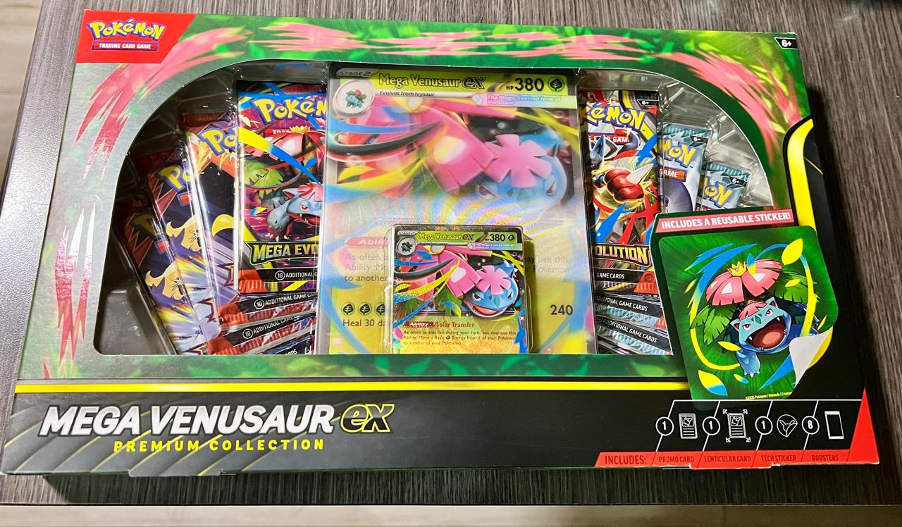 Pokémon Mega Venusaur Ex Premium Collection 2