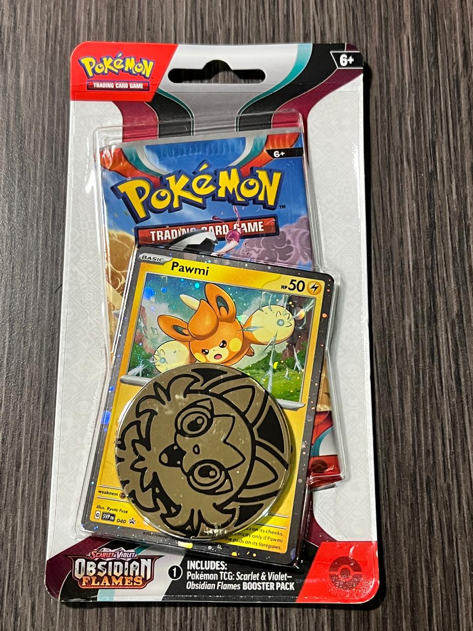 Obsidian Flames blister Pawmi Ingles 1