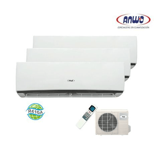 AIRE ACONDICIONADO, TIPO MULTI SPLIT, 18.000 BTU, INVERTER