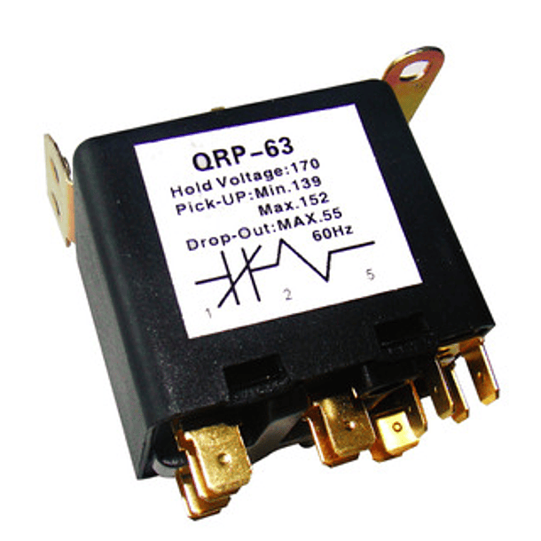 RELE DE POTENCIA QRP-63 1 A 3HP 220V