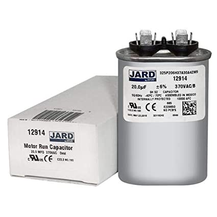 CAPACITOR 20 UF 370 VOLT