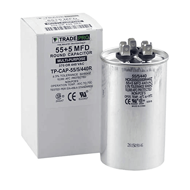 CAPACITOR DE FUNCION 440/370v 55 MFD 