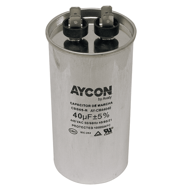 CAPACITOR DE FUNCION 440v 40 MFD