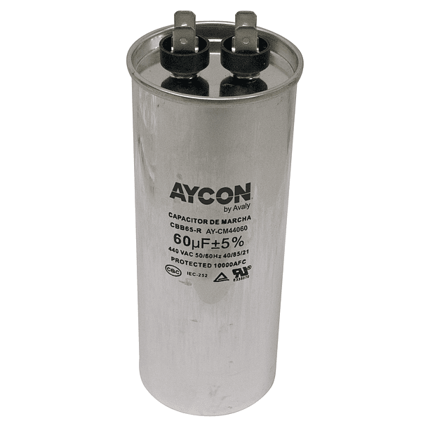 CAPACITOR DE FUNCION 440v 60 MFD