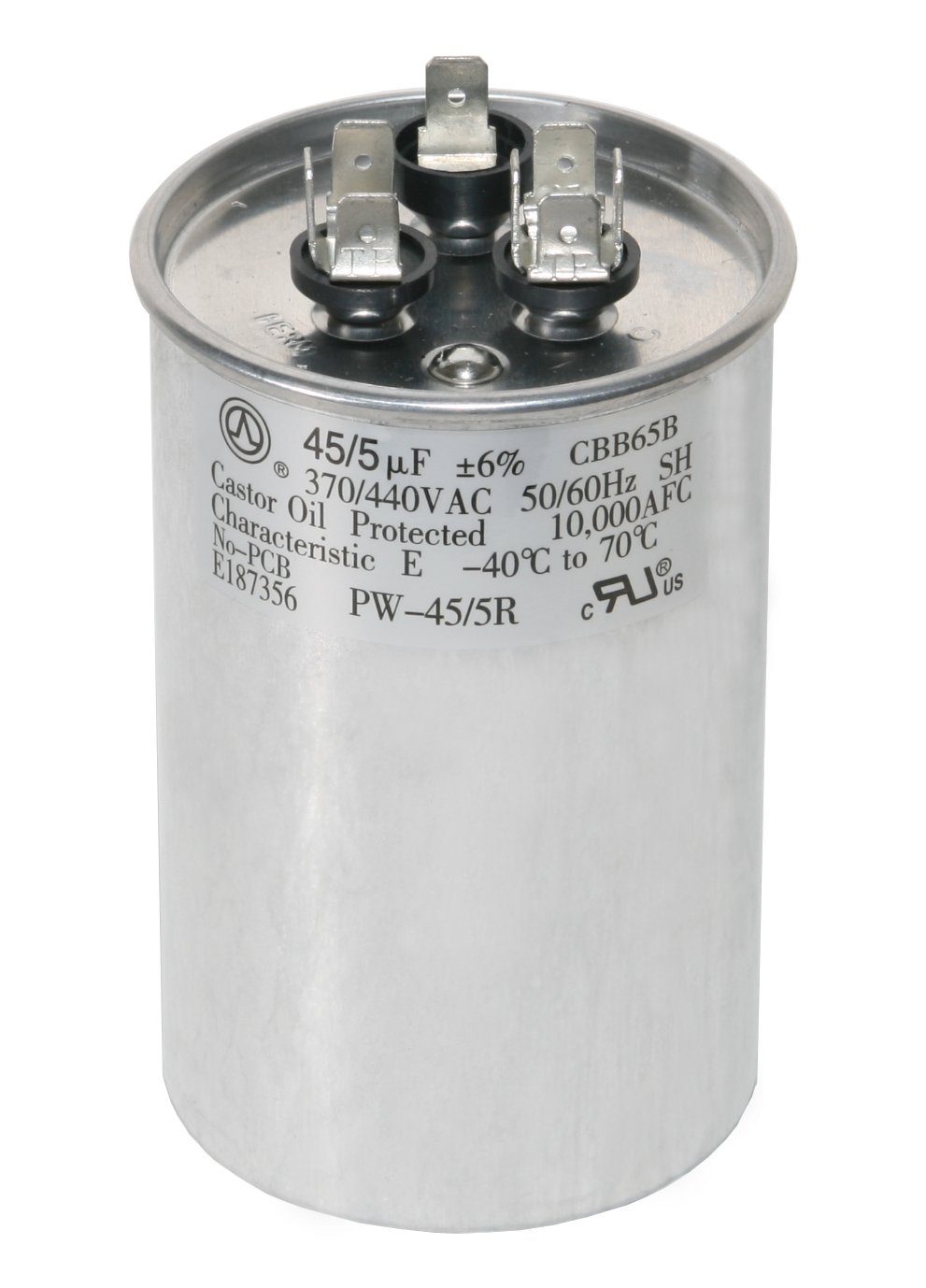 CAPACITOR DE FUNCION 370v 45/5 MFD