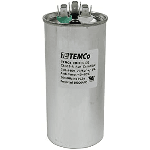 CAPACITOR DE FUNCION 370v 70 MFD