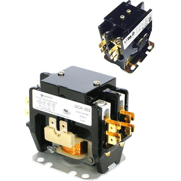 CONTACTOR 2P 220v 25 AMP QCC-252