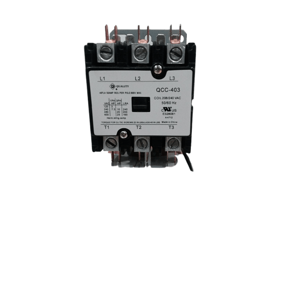 CONTACTOR 3P 220v 40 AMP QCC-403