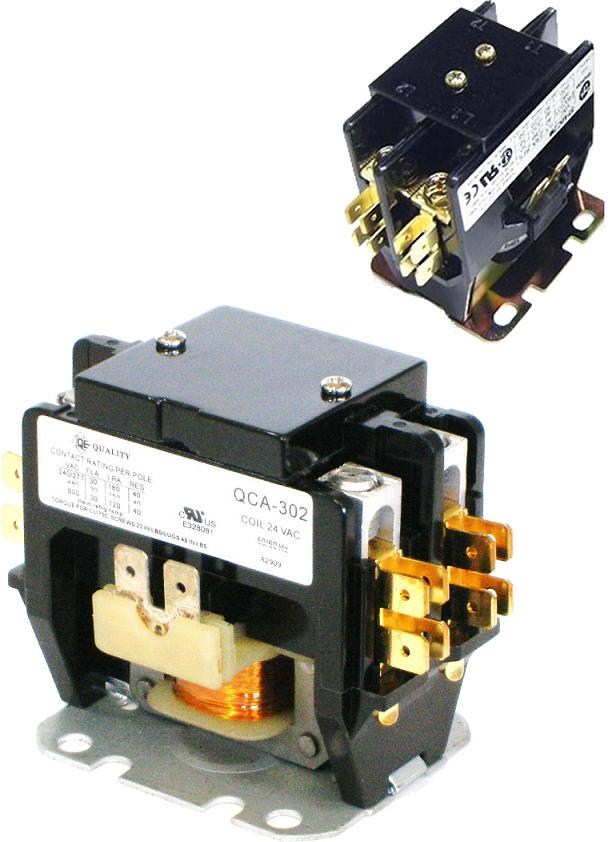 CONTACTOR 2P 24v 25 AMP QCA-252