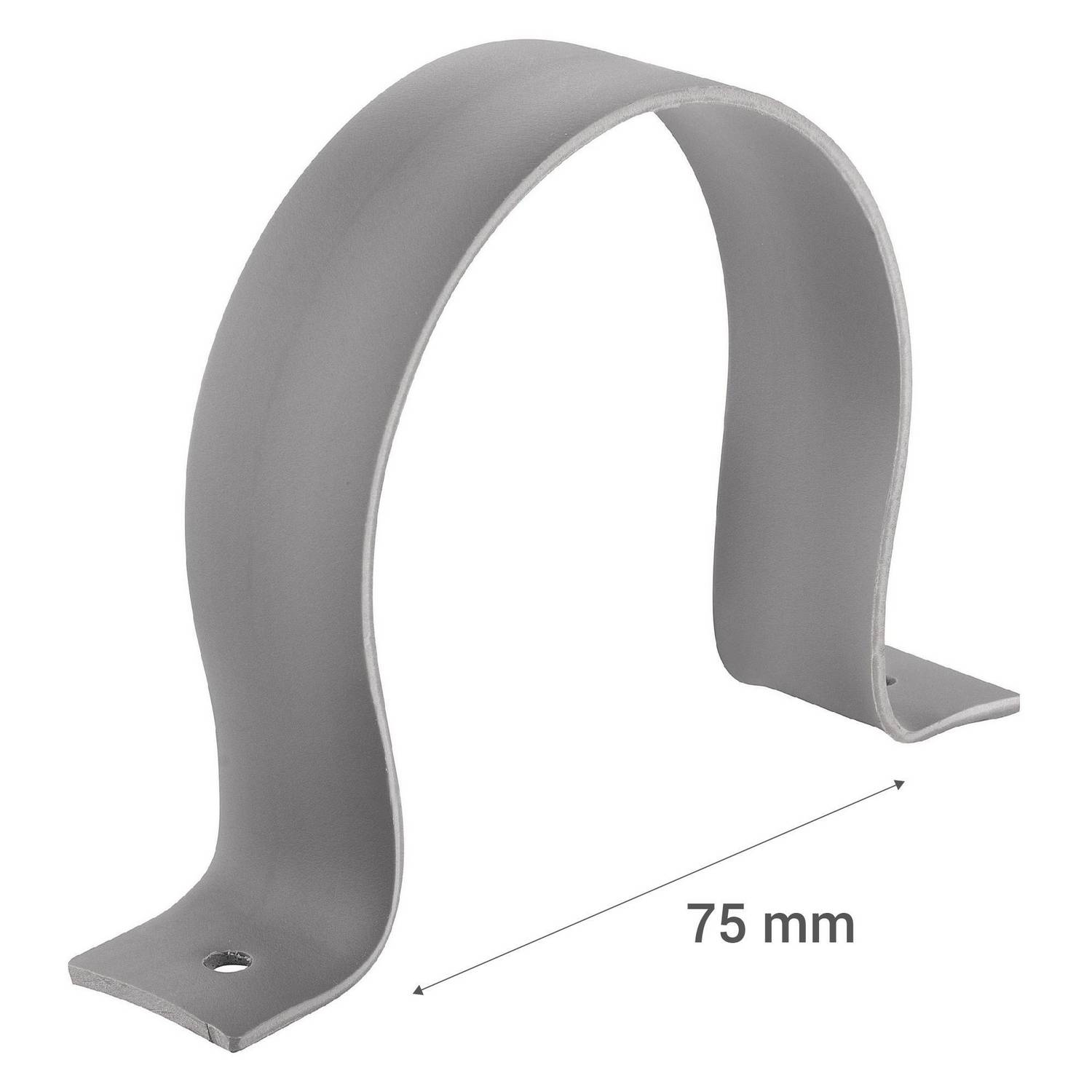 ABRAZADERA SANITARIA PLASTICA 75MM