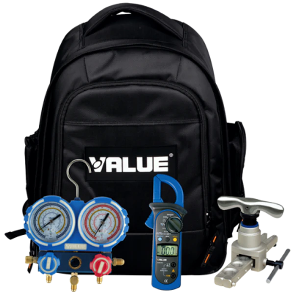 KIT DE HERRAMIENTAS MOCHILA VALUE VTB-8C