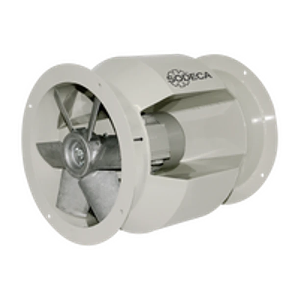 VENTILADOR HELICOIDAL TUBULAR BIFURCADO HBA