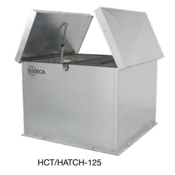 CAJA DE VENTILACION CON COMPUERTA MOTORIZADA HCT/HATCH 2