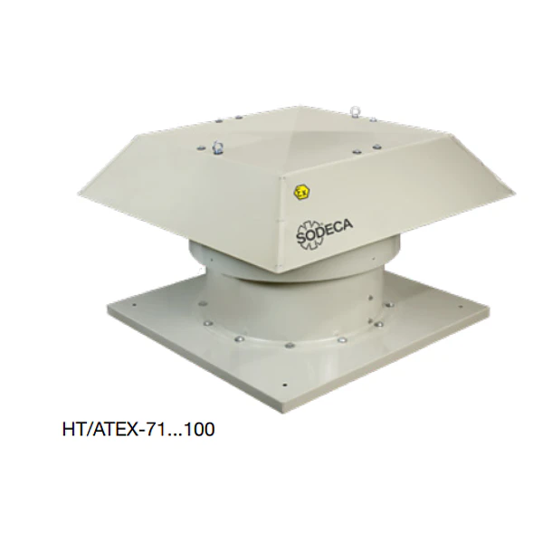 EXTRACTOR HELICOIDAL HT/ATEX TEJADO 2