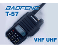 RADIO HANDY BAOFENG T-57 VHF/UHF IP67 WATERPROOF - DUSTPROOF