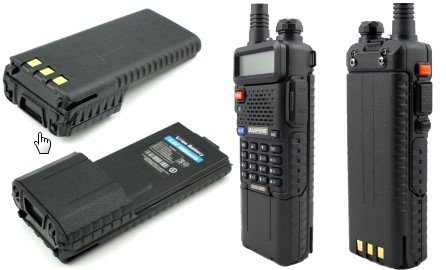 BAOFENG UV-5R EDICIÓN 8 WATT / BATERÍA 3800MAH