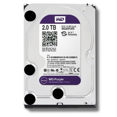 WD DISCO DURO 2TB SATA3 5400 RPM 64MB PURPLE