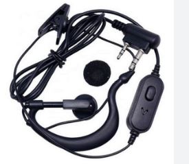 AUDÍFONO / MICRÓFONO PTT MANOS LIBRES PARA RADIOS BAOFENG