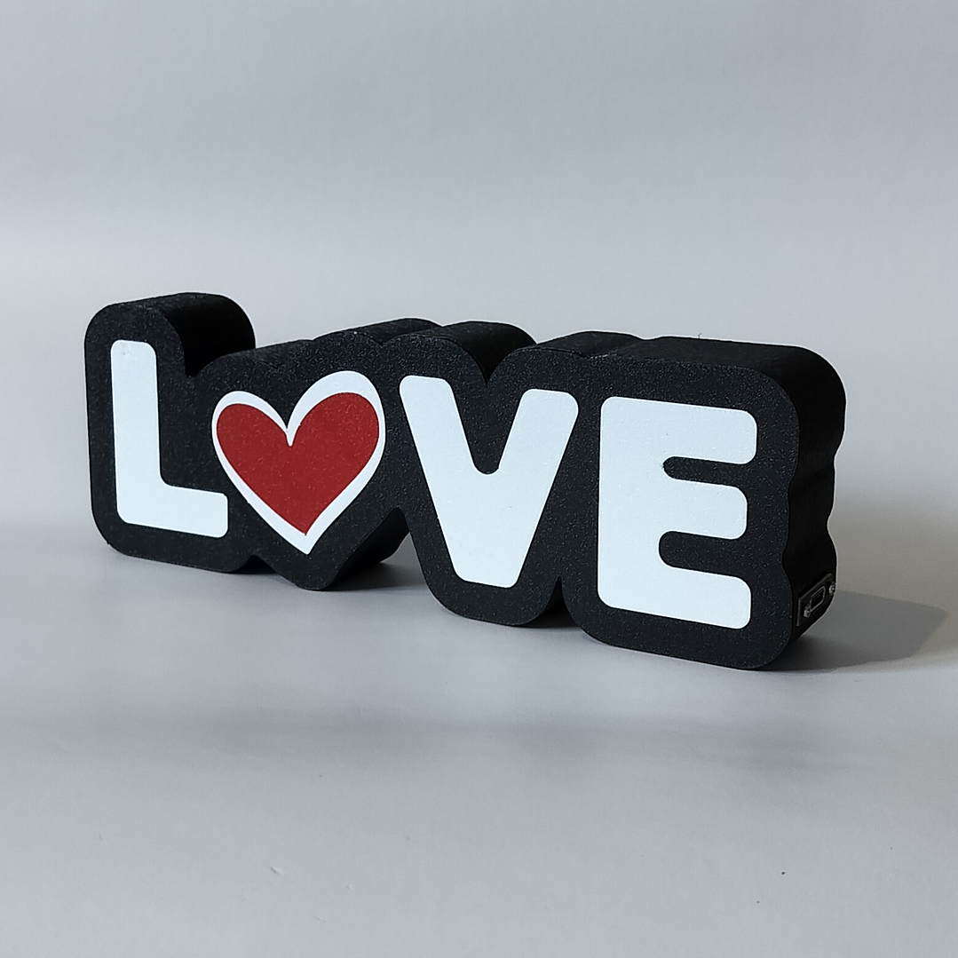 Luminária LED - LOVE 3