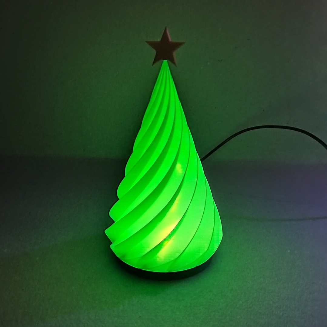 Luminária Árvore de Natal 2