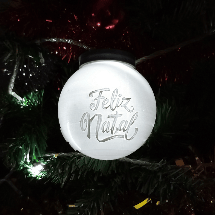 Bola Natal (Imagem Personalizável) 4