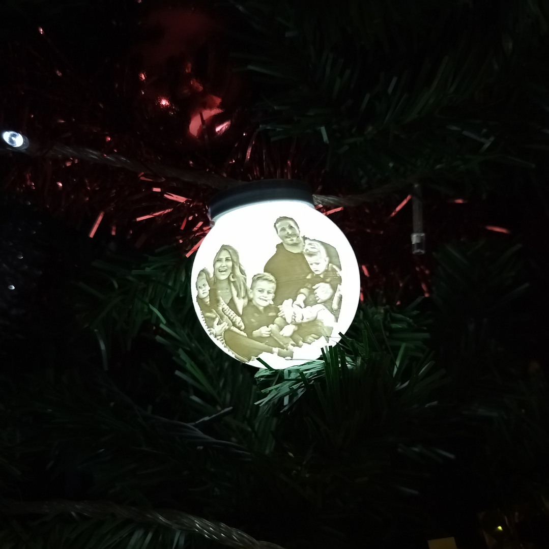 Bola Natal (Imagem Personalizável) 3