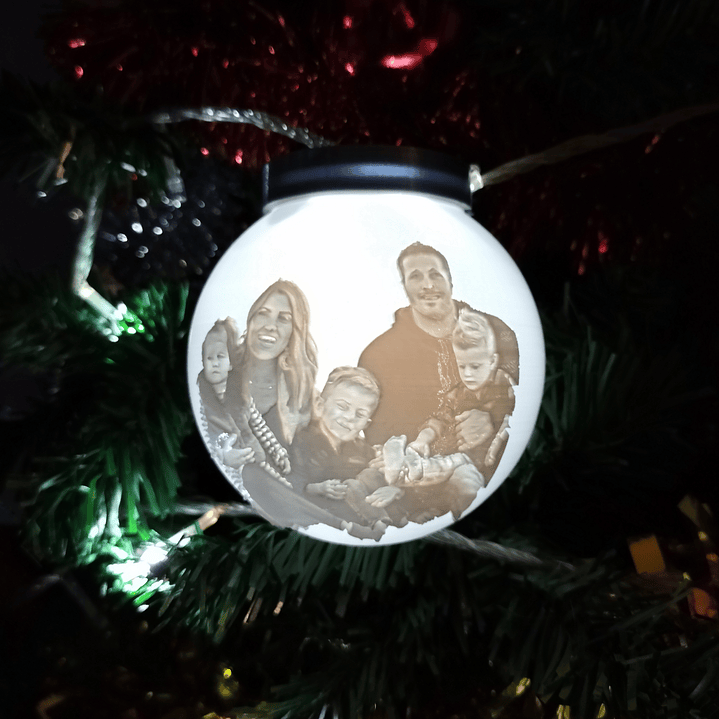 Bola Natal (Imagem Personalizável) 1