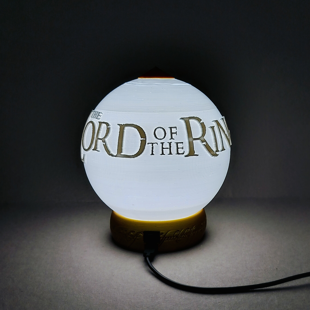 Bola de Luz (Candeeiro) Imagem Customizável  2