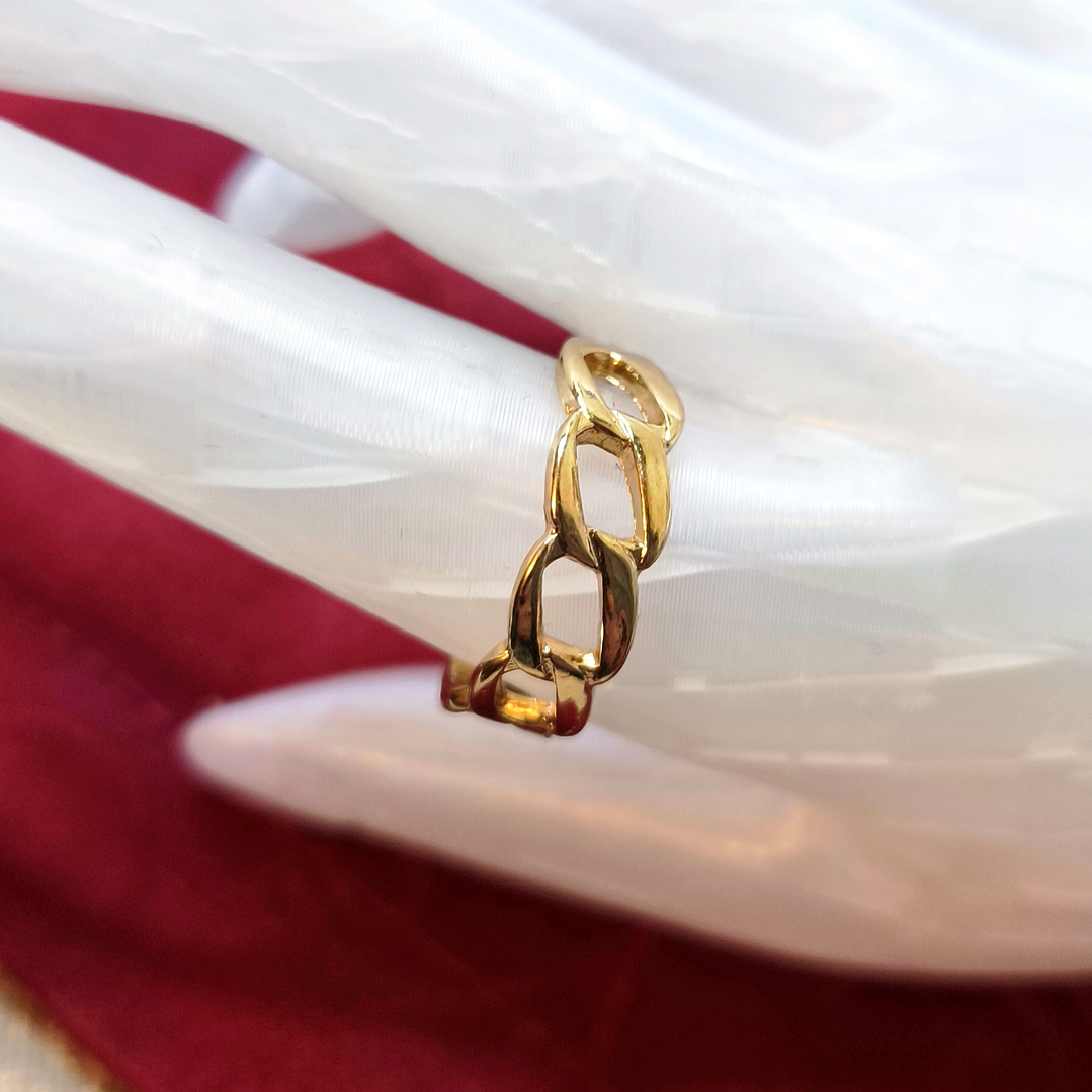 Anel Estilo Corrente 2