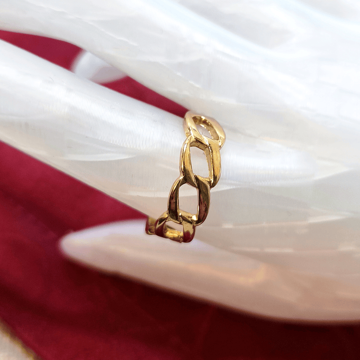 Anel Estilo Corrente 2