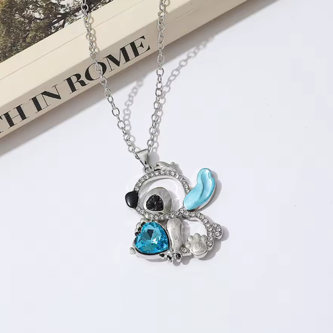 Colar em Aço Inoxidável – Personagem Inspirado no Stitch 2