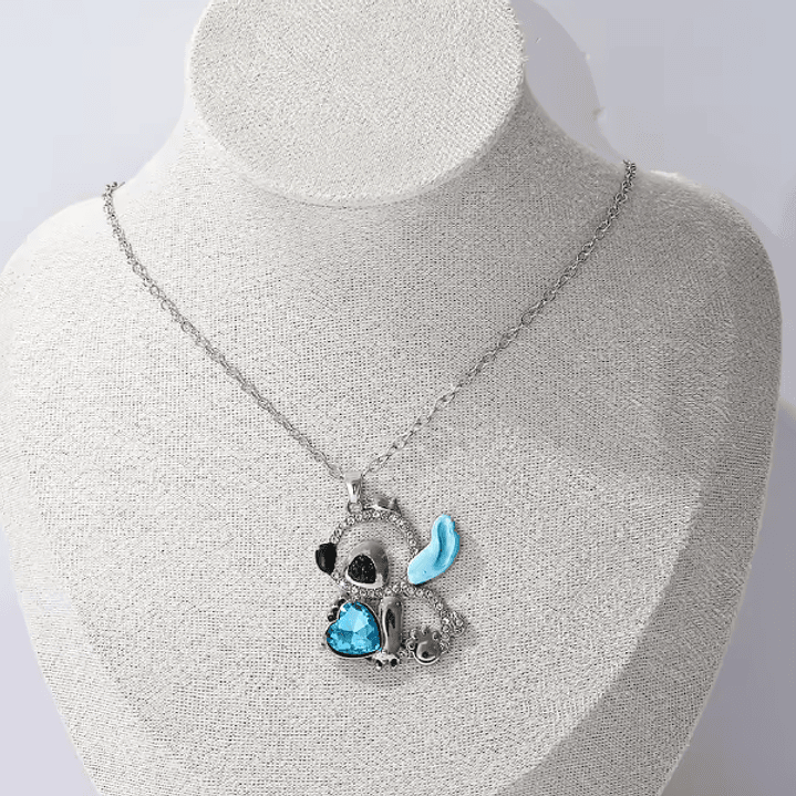 Colar em Aço Inoxidável – Personagem Inspirado no Stitch 3