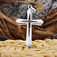 Colar Cruz em Aço Inoxidável - Thumbnail 1